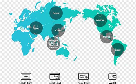 Peta Dunia Awal Globe Pembayaran Seluler Perbatasan Teks Globe Png