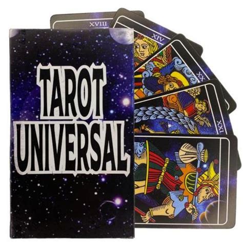 Baralho Tarot Universal Azul Deck 24 Cartas Oráculo META ATACADO