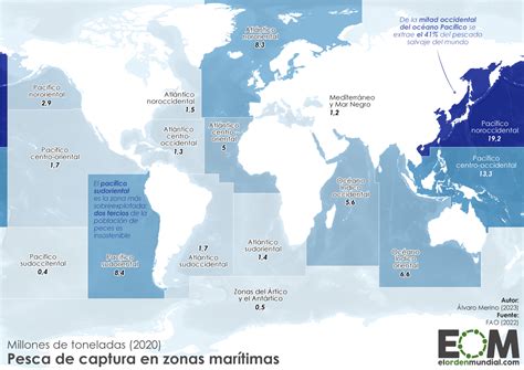 ¿de Dónde Viene El Pescado Que Te Comes El Mapa De La Pesca En El