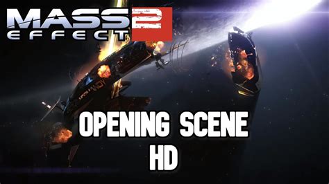 Mass Effect 2 Opening Scene Hd Femshep Paragon Youtube