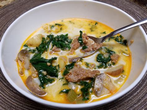 Sausage Kale Soup | Cooking in a One-Butt Kitchen