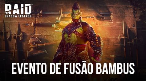 RAID Shadow Legends Evento de Fusão Bambus para um Skinwalker