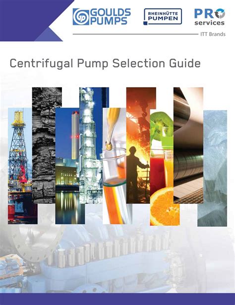 Centrifugal Pump Selection Guide AquaEnergy Expo Knowledge Hub