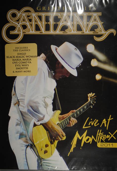 Santana Greatest Hits Live At Montreux 2011 2dvd