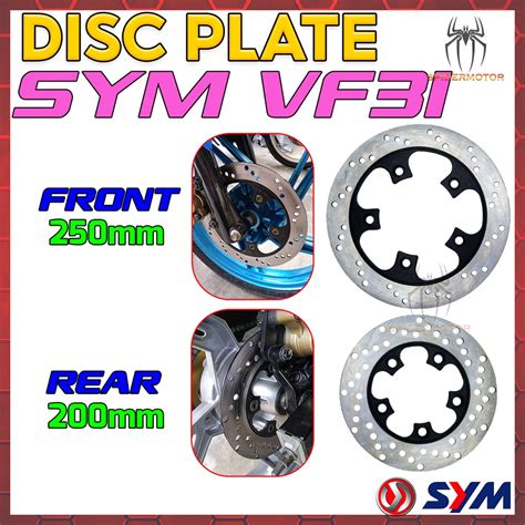 Disc Plate Front Rear Sym VF3I185 VF3I 185 Piring Disc Depan