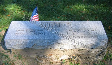 The Mill Creek Cemetery Website Marker Thumbnails