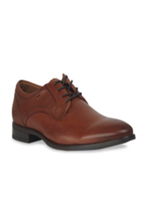 Buy Aldo Men Brown Solid Formal Leather Derbys Formal Shoes For Men 10942516 Myntra