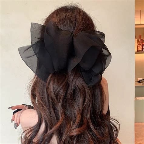 Jual KOREAN BIG RIBBON HAIR CLIP JEPIT RAMBUT KOREA MODEL PITA BESAR