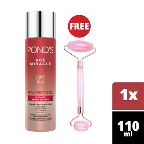 Promo Ponds Age Miracle Hya Retinol Ultimate Renew Essence Collagen