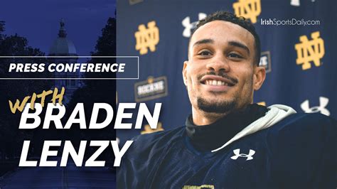 Wr Braden Lenzy On Love For Notre Dame Future Thoughts On Receiver