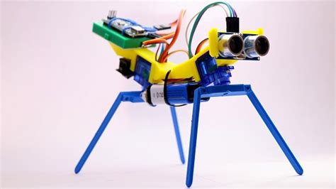 Arduino Walking Robot Project - Make Arduino servo walking robot