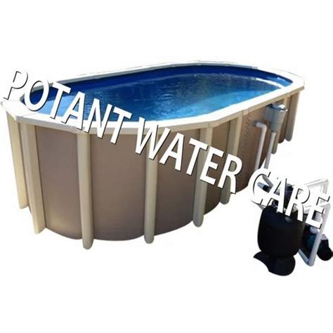 Sky Blue Fiberglass Portable Swimming Pools At Rs 200000 In New Delhi