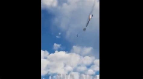 video Presa ucraineană Momentul în care un avion ucrainean Mig 29