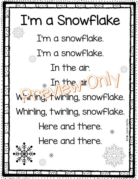 Daughters And Kindergarten 5 Winter Poems For Kids