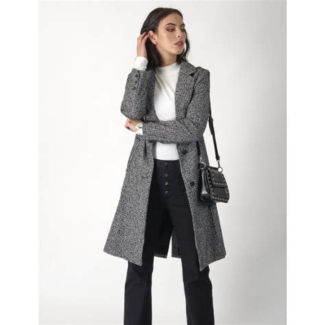 Manor Coat Brands Womens Andersons Noire Knewe W22 Herringbone