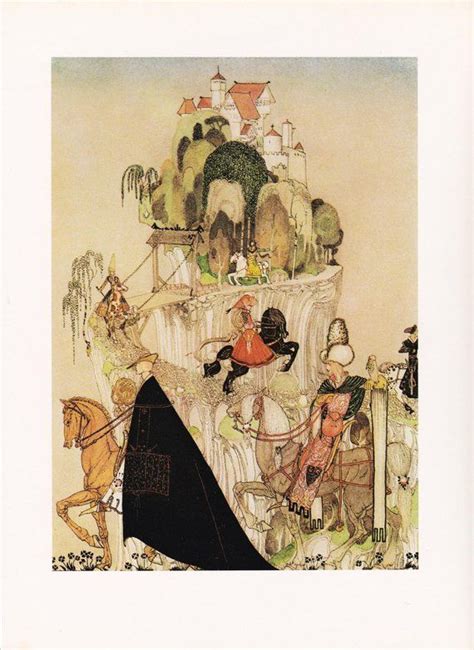 Norwegian Folk Tale Fairy Tale Kay Nielsen Vintage Art Nouveau Print