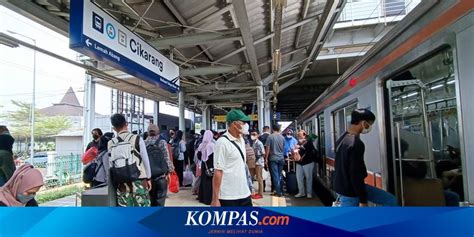 Mudik Jakarta Bandung Naik Kereta Lokal Ongkos Tak Sampai Rp