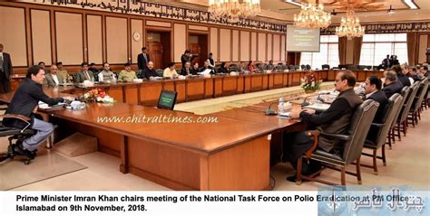 Prime Minister Imran Khan Chaired A Meeting Of The National Task Force