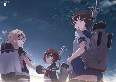 Download Mutsuki Kancolle Yuudachi Kancolle Fubuki Kancolle Anime