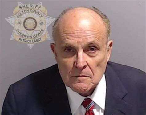 Trump Ally Rudy Giuliani Is Booked In Georgia Racketeering Case Npr