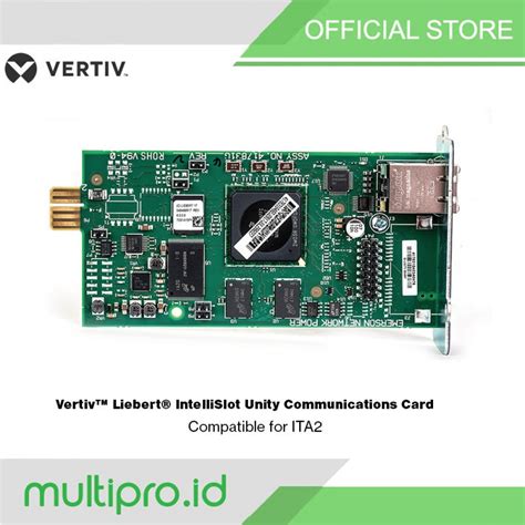 Vertiv Liebert IntelliSlot Unity Communications Card