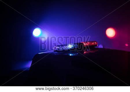 Police Cars Night. Image & Photo (Free Trial) | Bigstock