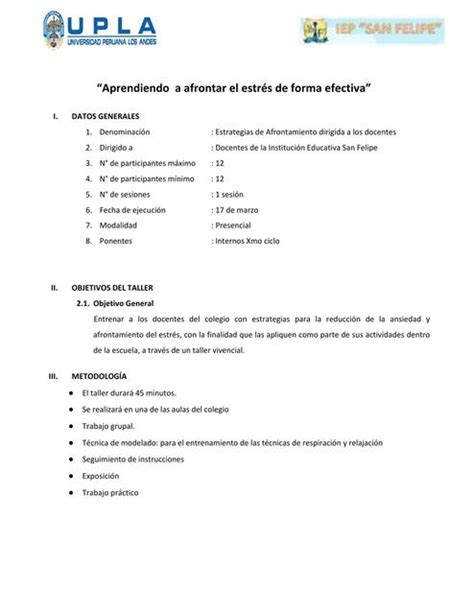 Taller de capacitación para docentes Elías Oswaldo Onton Huallpa uDocz