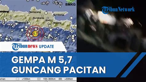 Tak Berpotensi Tsunami Pacitan Dilanda Gempa M 5 7 Terasa Sampai