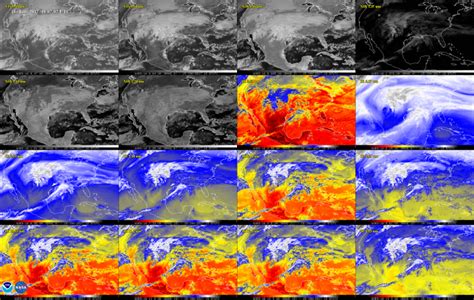 Goes Satellite Sends First Images Of Earth