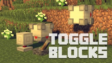 Toggle Blocks Minecraft Mod