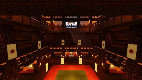 Japanese Dojo-Temple Minecraft Map