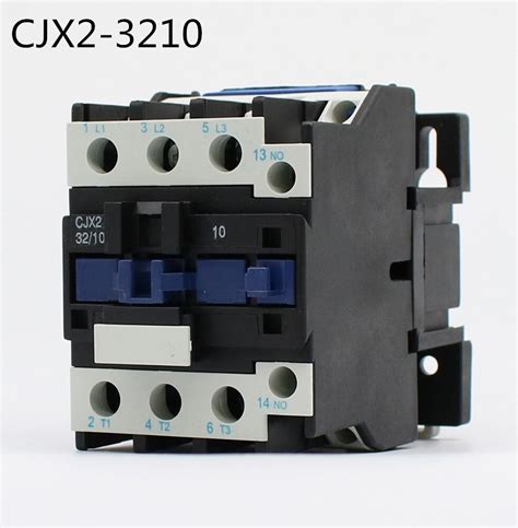 Ac Contactor Cjx A No Phase Din Rail Mount Electric Power