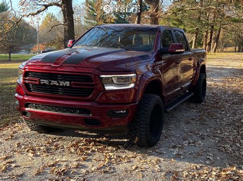 2019 Ram 1500 With 22x12 57 Vision Sliver And 33 12 5R22 Terrain