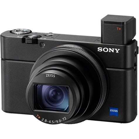 Sony Cyber Shot DSC RX100 VII Digital Camera Black Built For