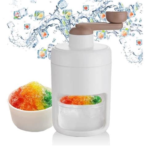 Axim Broyeur Glace Manuel Pour La Maison Machine Glace Pil E Avec