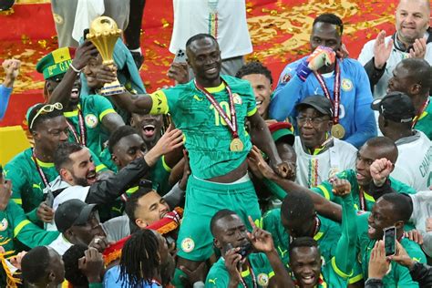 senegal stars send defiant message   stripped  afcon title