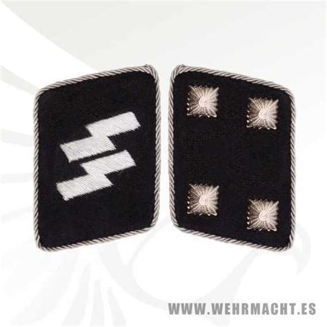 Ss Sturmbannfuhrer Collar Tabs