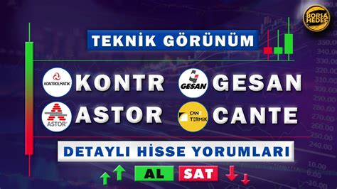 Kontr Hisse Analiz Gesan Hisse Yorumlar Astor Hisse Analiz Cante