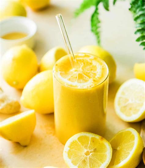 Lemon Smoothie Simple Green Smoothies