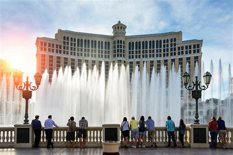 Fountains Of Bellagio, Bellagio Resort Photograph by Sylvain Sonnet ...