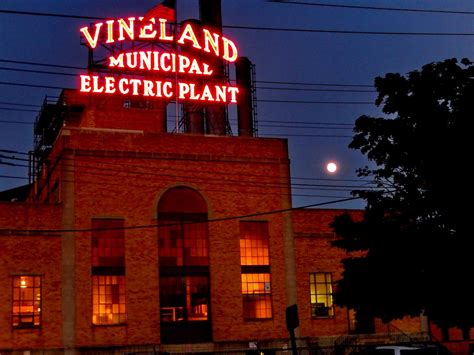 Vineland Municipal Electric Plant A Nearby County Vineland New