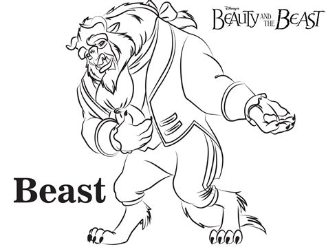 Beauty And The Beast Rose Coloring Pages At GetColorings Free