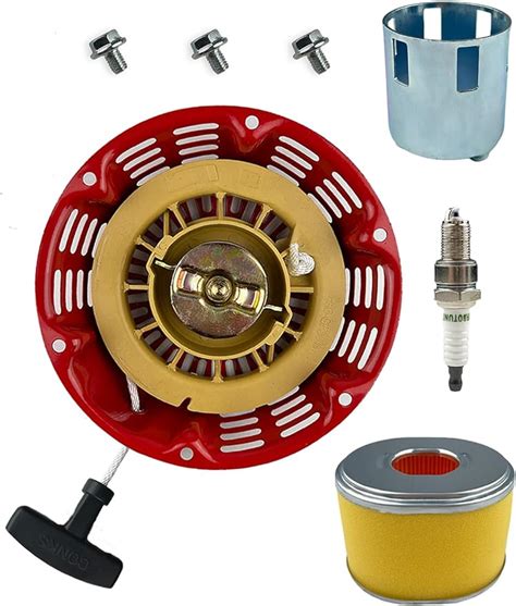 Amazon TURBOTUNITY GX390 Pull Recoil Starter With Pulley Cup For