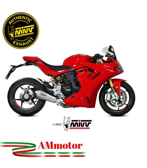 Mivv Ducati Supersport S Terminale Di Scarico Moto Marmitta Delta