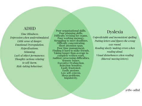 Autism Adhd Venn Diagram Diagramwirings