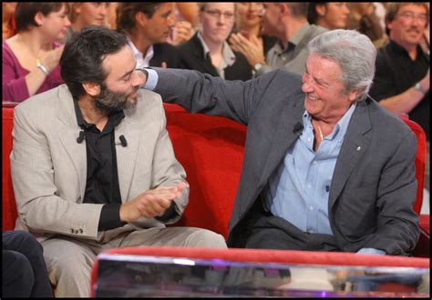 Photo Anthony Delon Et Son P Re Alain Delon Enregistrement De L