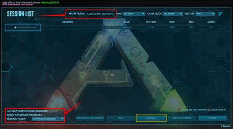 Find my server - ARK: Survival Evolved (PS4) - Survival Servers Forum