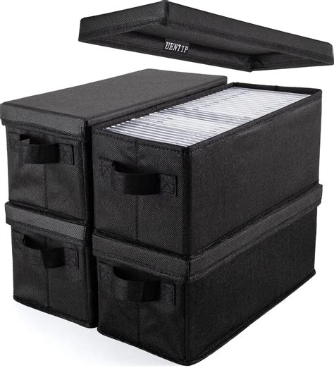 Amazon.com: ALLmuis DVD Storage Organizer - Classic Set Of 2 Storage ...