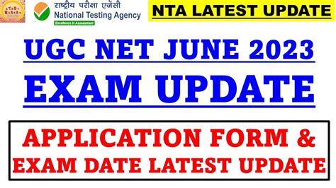 Ugc Net June Exam Update Application Form And Exam Date