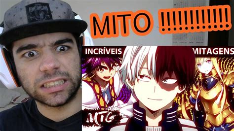 REACT 10 MINUTOS DAS INCRÍVEIS MITAGENS ALEATÓRIAS NOS ANIMES